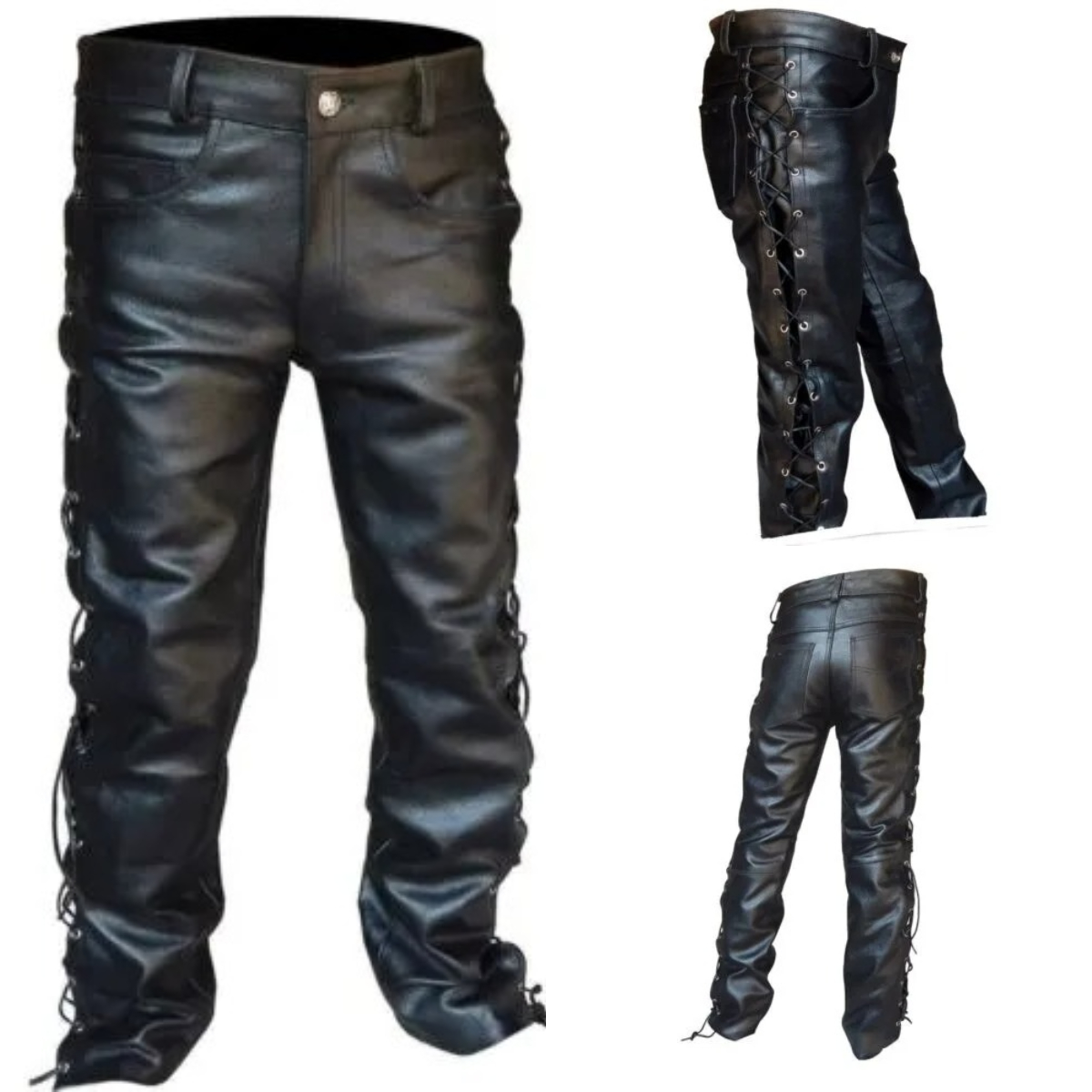 Retro Gaming Us - Middeleeuwse broek heren gothic lang plus