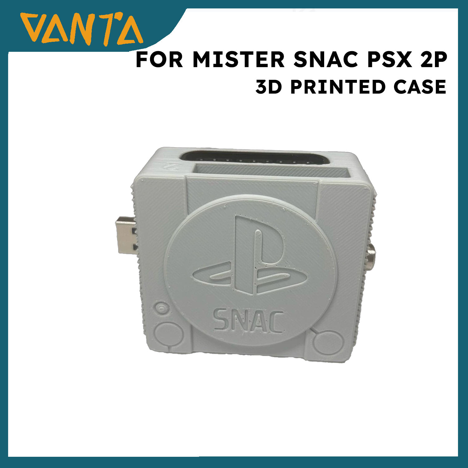 Retro Gaming Console Gun - 3D-geprinte hoes voor retro gaming MisTer