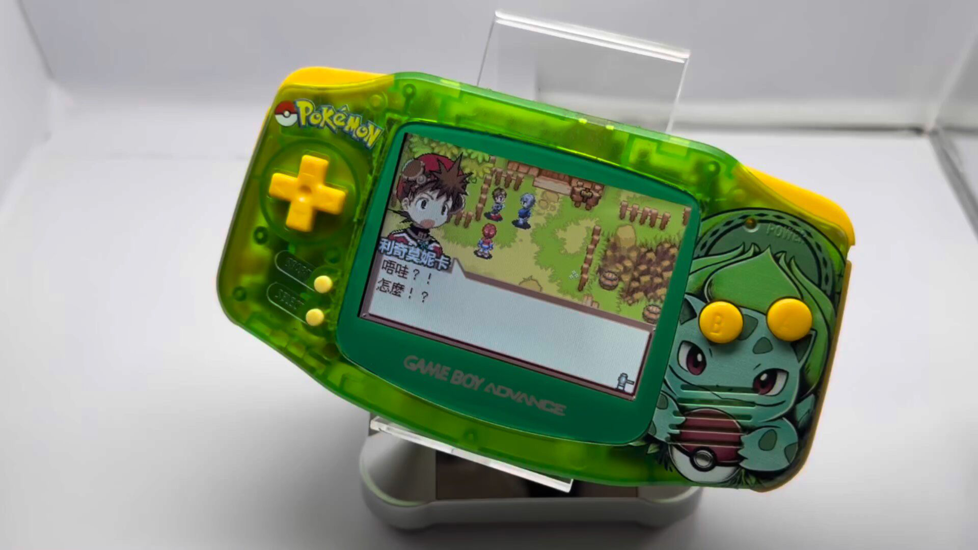 Console Retro Gaming Portable - Pokemon Venusaur GBA Handheld, 3,2 inch