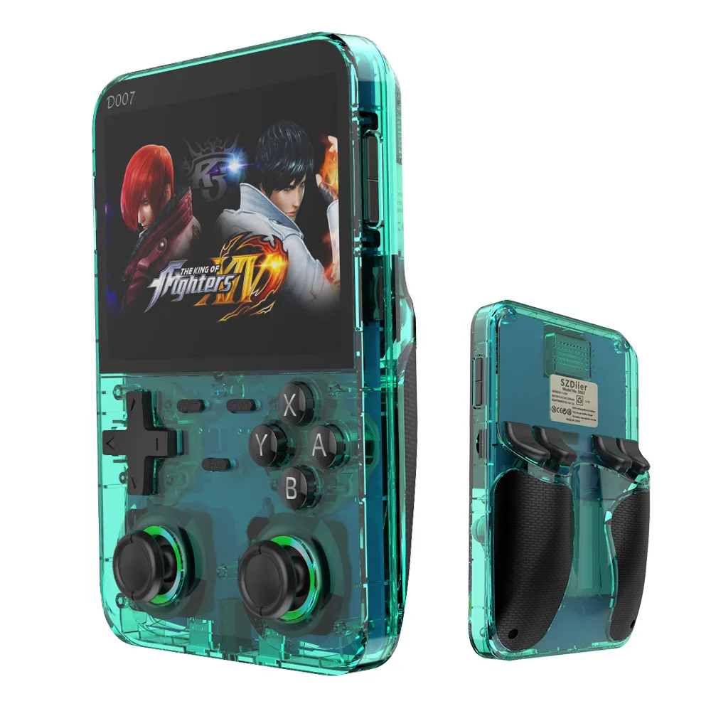 Console Retro Gaming Portable - D007 Draagbare videogameconsoles 3,5 inch IPS-scherm