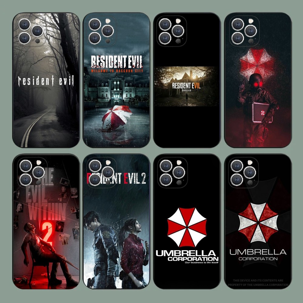 Retro Gaming Case - Game R-Resident Evil videotelefoonhoesje voor iPhone