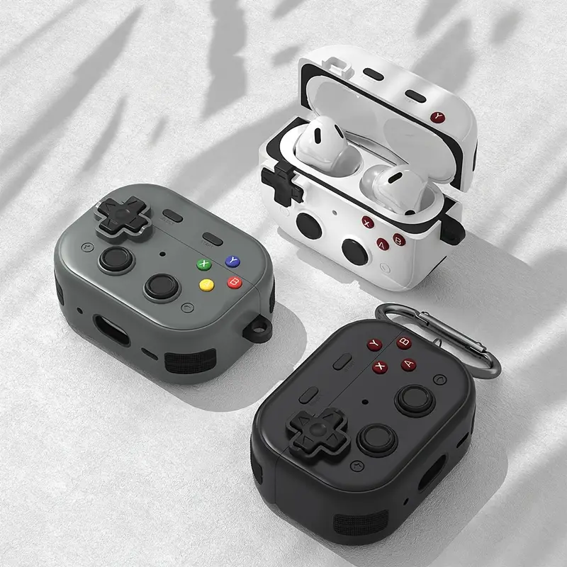 Retro Gaming Case - Oortelefoon Beschermhoes Voor Airpods 4 2024