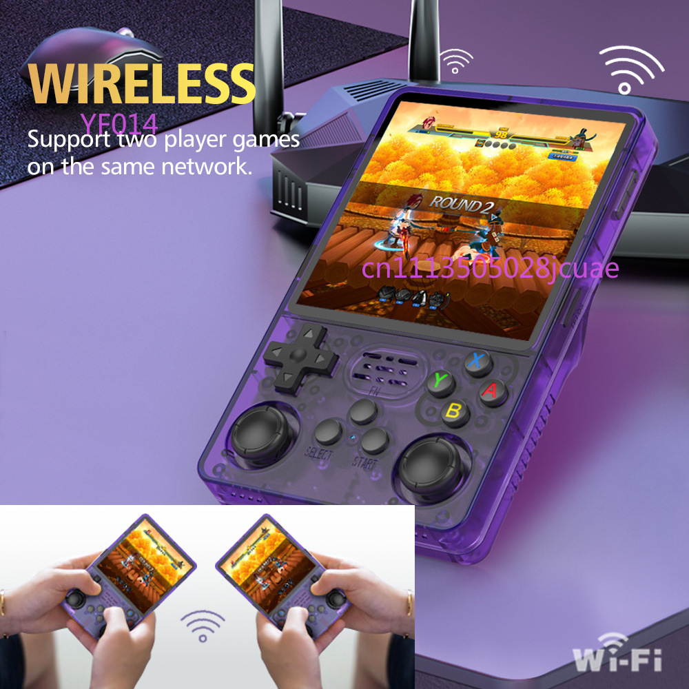Console Retro Gaming Portable - R36Plus Open Source Handheld Gameconsole, 4