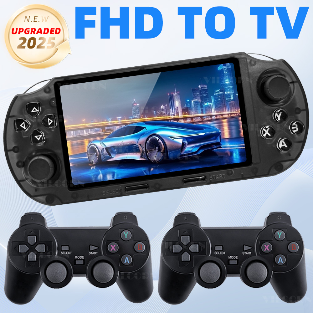 Retro Gaming Download - VILCORN SF3000 HD Handheld Game Console