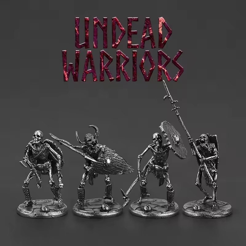 Retro Gaming Desk - Metalen Undead Soldaat Legioen Oud Klein