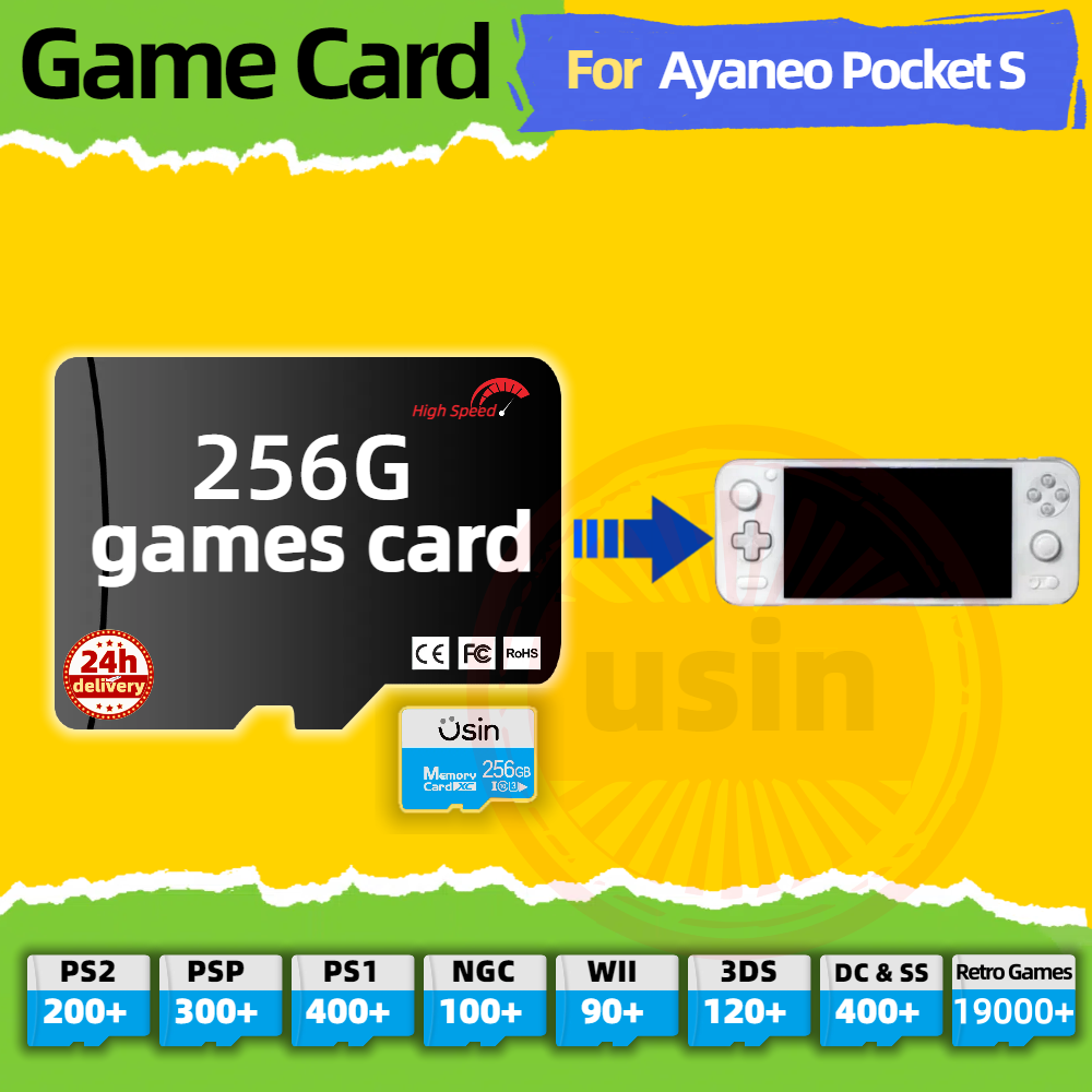 Retro Gaming Android - Gamecard voor Ayaneo Pocket S EVO