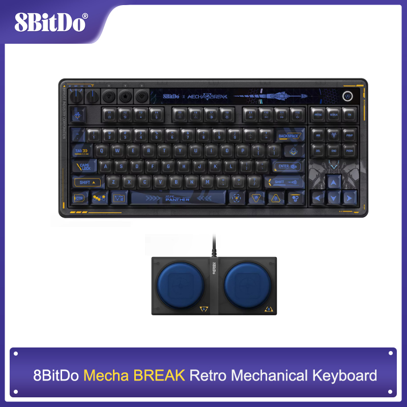 Retro Gaming Android - 8BitDo Retro 87 mechanisch toetsenbord -