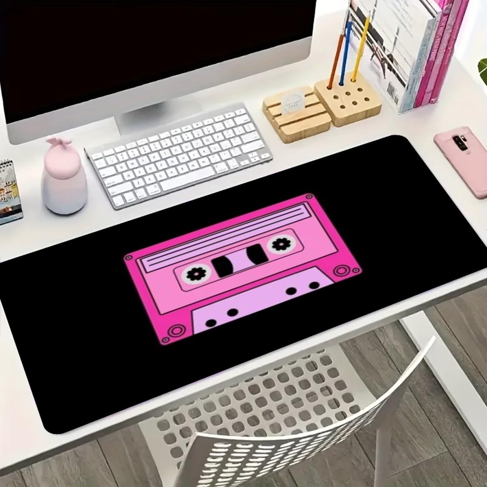 Roze retro cassetteband grote  - Retro Gaming Desk recensie en prijs