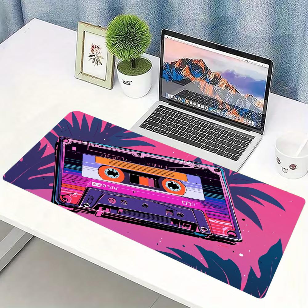 Roze retro cassetteband grote  - Retro Gaming Desk recensie en prijs