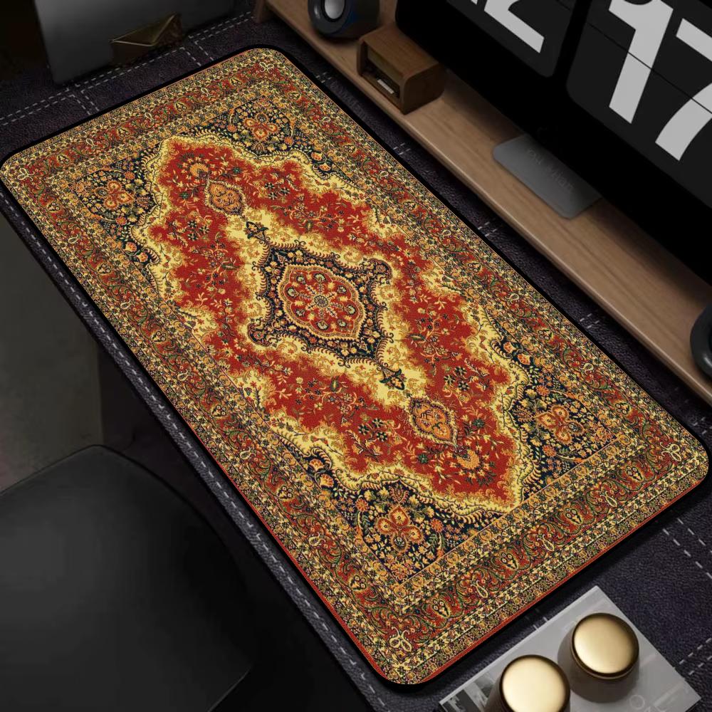 Vintage Perzisch tapijt patroo - Retro Gaming Desk recensie en prijs