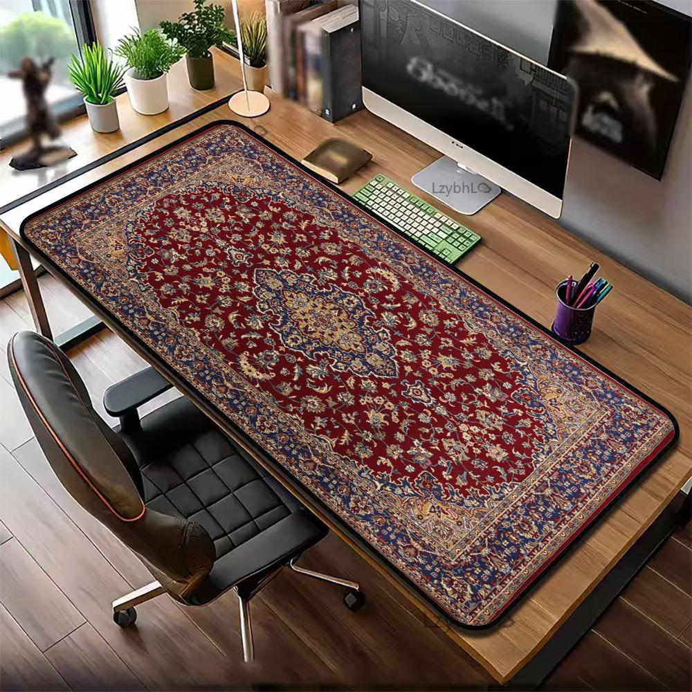 Vintage Perzisch tapijt patroo - Retro Gaming Desk recensie en prijs