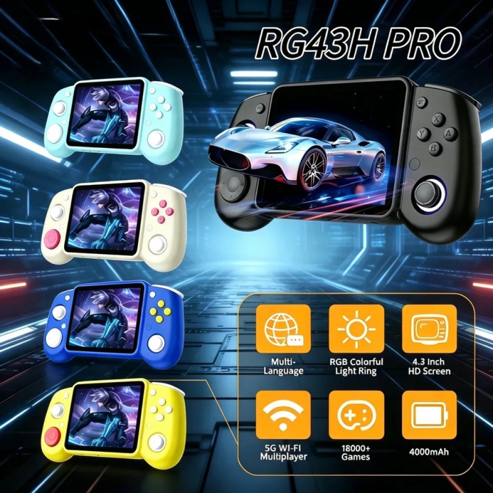 RG43H Pro Draagbare Retro Hand - Console Retro Gaming Portable recensie en prijs
