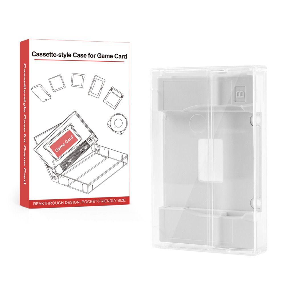 Transparante cassette-opbergdo - Retro Gaming Case recensie en prijs