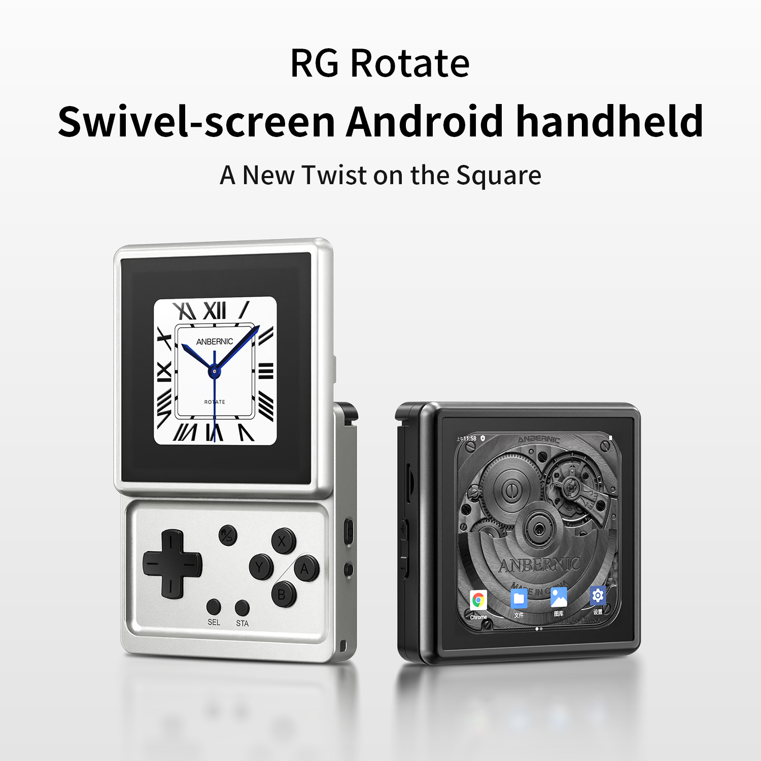 ANBERNIC RG Draaibare Android  - Retro Gaming Download recensie en prijs