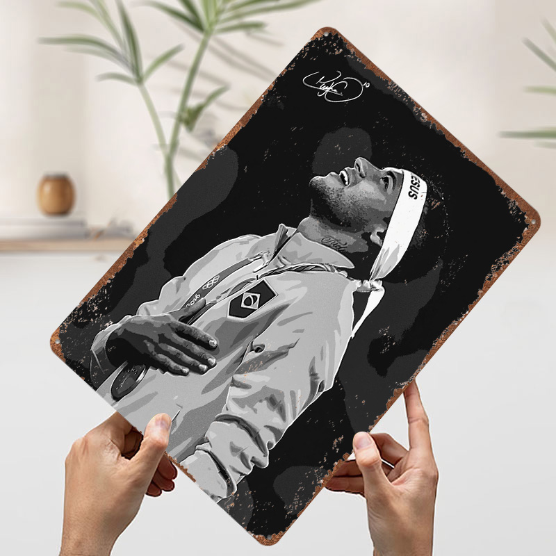 Neymar Jr. Portretposter op ma - Retro Gaming Desk recensie en prijs