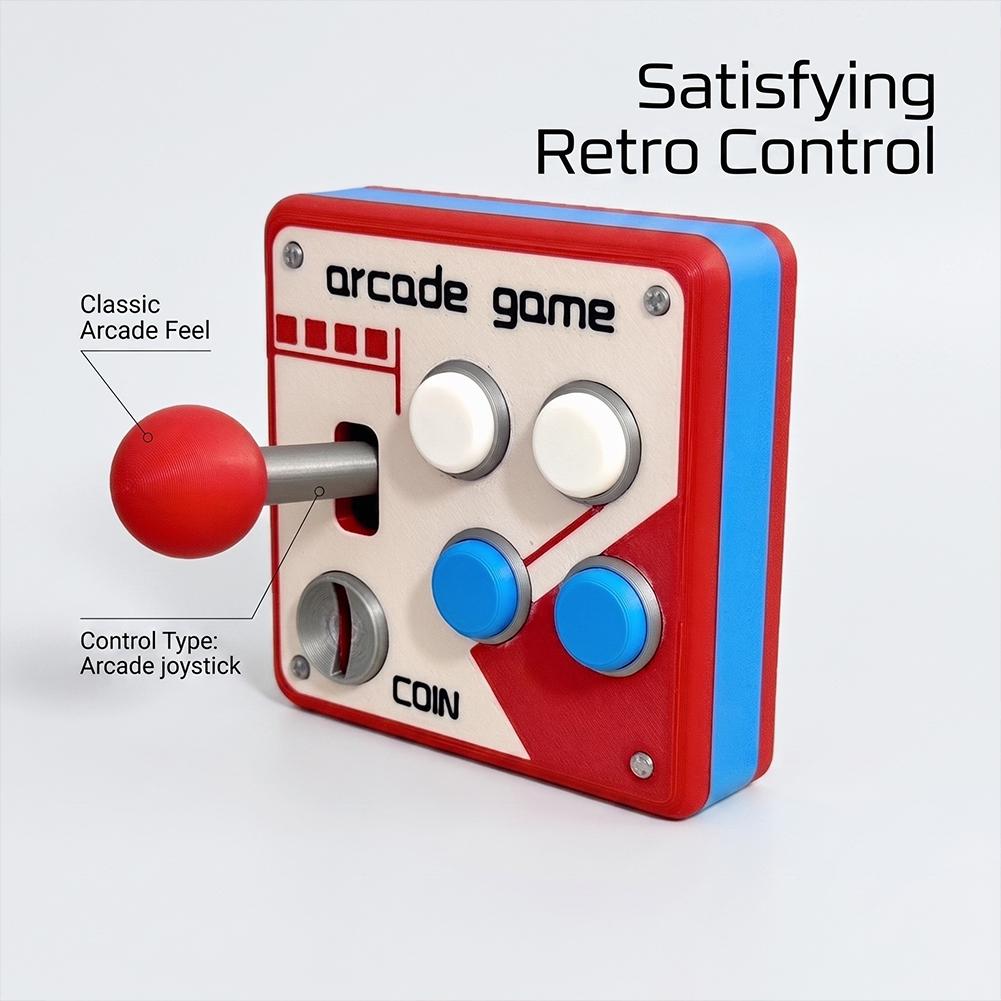 3D-geprint retro arcade-schake - Retro Gaming Desk recensie en prijs