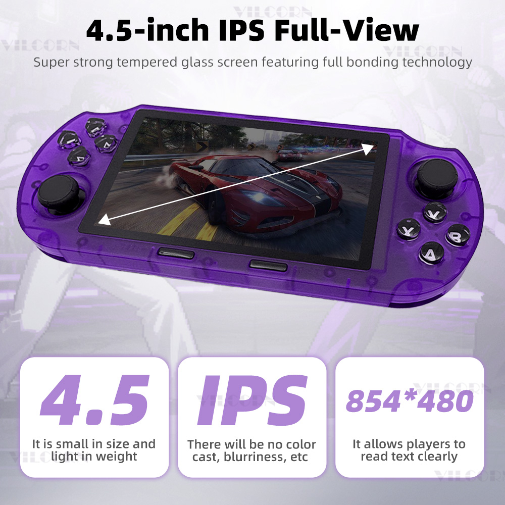 VILCORN SF3000 HD Handheld Gam - Retro Gaming Download recensie en prijs