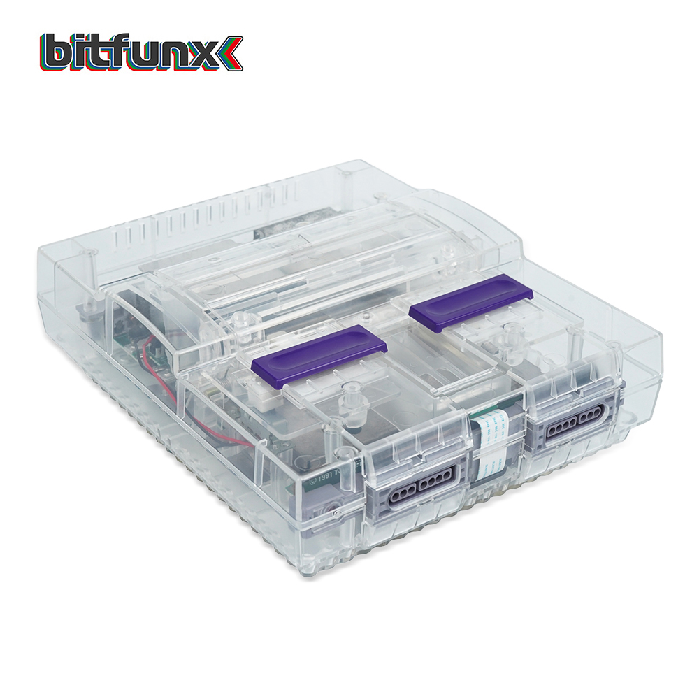 Bitfunx SNES vervangende shell - Retro Gaming Case recensie en prijs