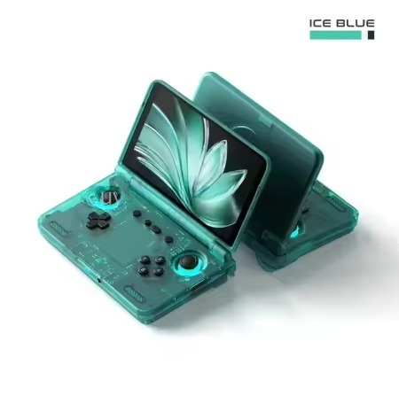 Blauwe Retroid Pocket Flip 2 5 - Retro Gaming Android recensie en prijs