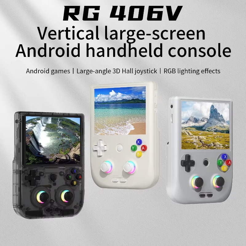 Yo RG406V Handheld Game Consol - Retro Gaming Android recensie en prijs