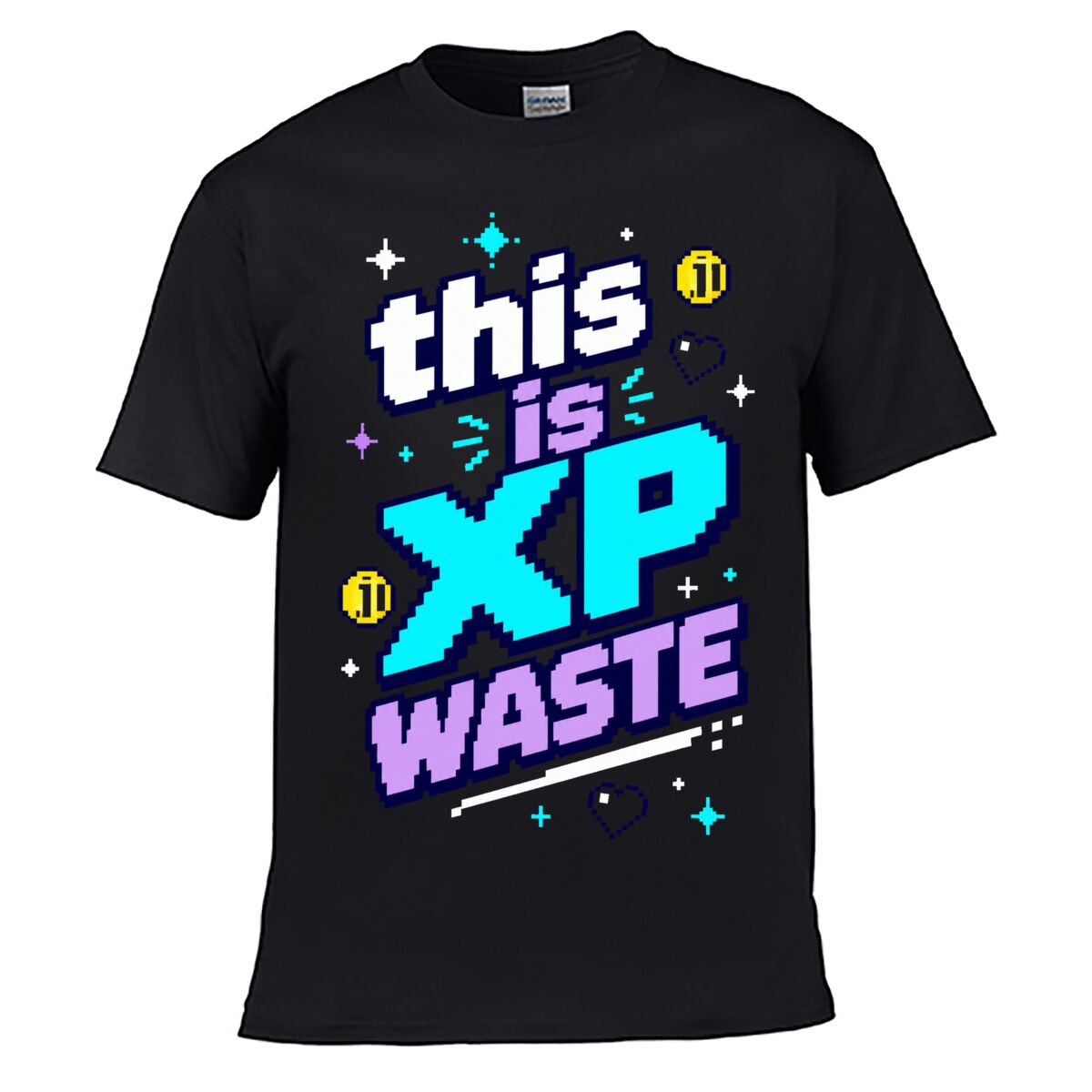 Retro Pixel Gaming Quote Typog - Retro Gaming Shops recensie en prijs
