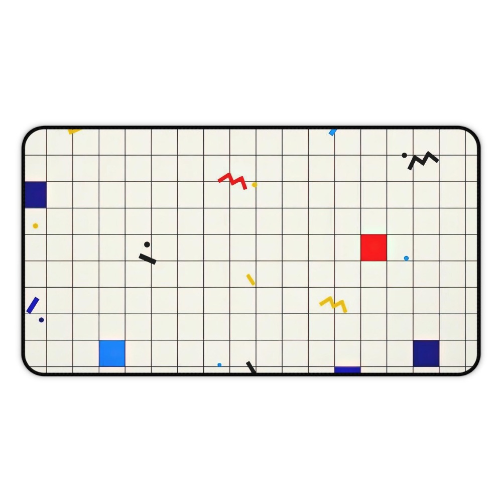 Retro Geometrische Grid Bureau - Retro Gaming Desk recensie en prijs