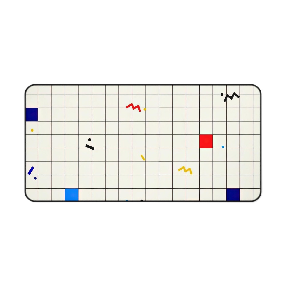 Retro Geometrische Grid Bureau - Retro Gaming Desk recensie en prijs