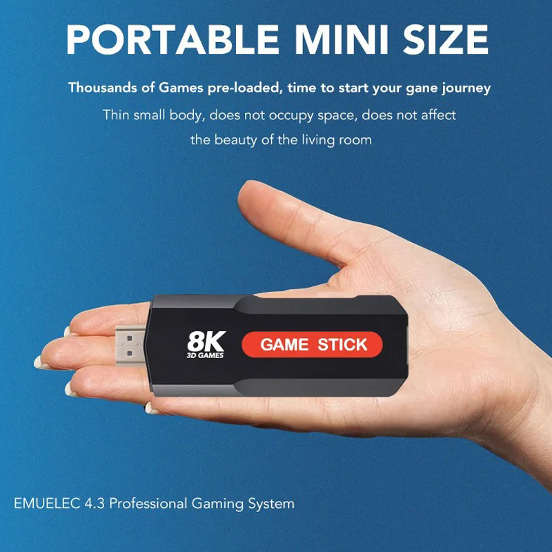 X2 Game Stick HD 4K 8K 3D Cons - Retro Gaming Android recensie en prijs