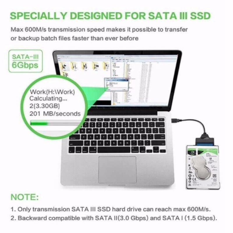 USB 3.1 Type C naar SATA III H - Samsung Ssd Evo 870 recensie en prijs