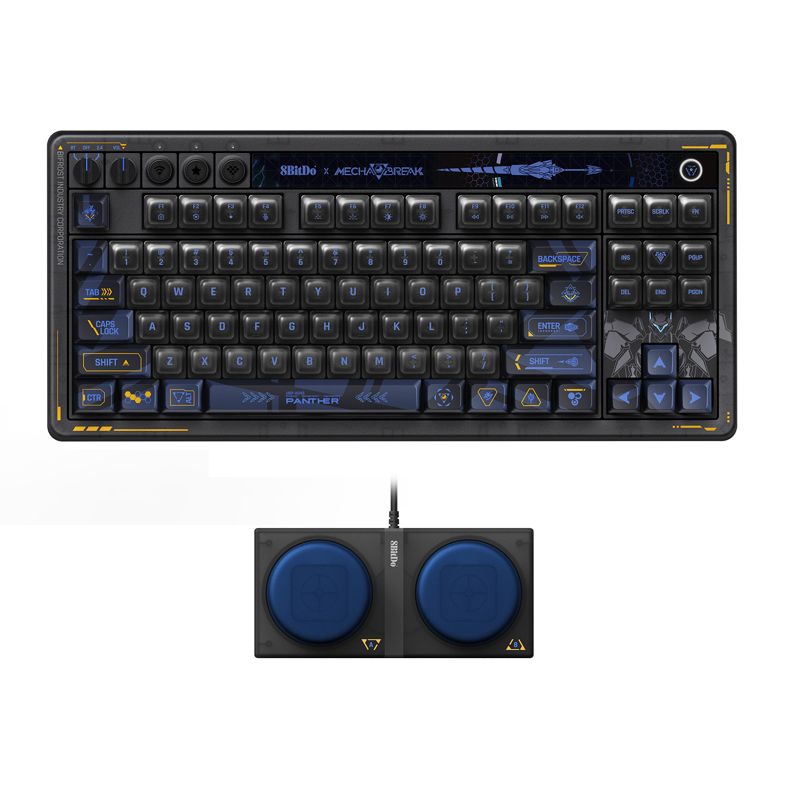 8BitDo Retro 87 mechanisch toe - Retro Gaming Android recensie en prijs