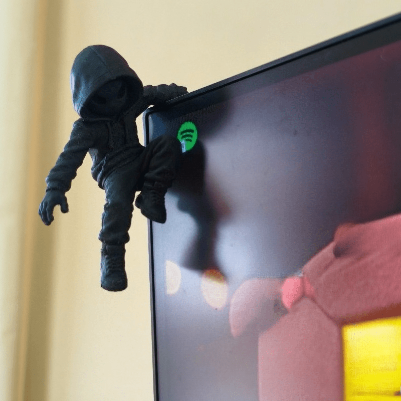 Klimmende Alien Mini Beeldje 3 - Retro Gaming Desk recensie en prijs