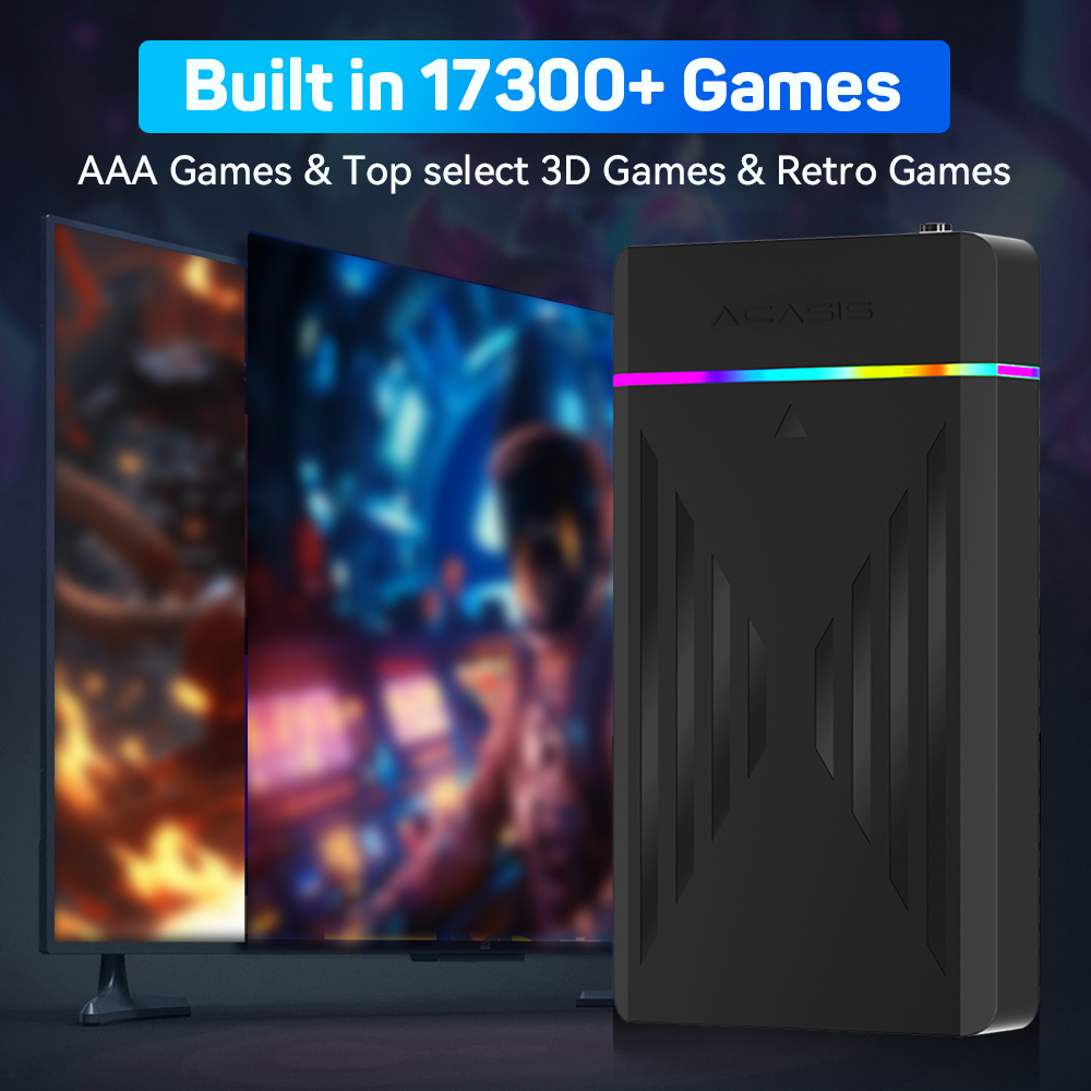 3TB Draagbare Gaming HDD Launc - Retro Gaming Download recensie en prijs